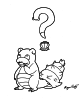 Slowbro is confused; Shellder is angry