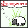 Dreamsheep against a Pokemon Go-style patch of grass