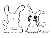 Ditto meets Mimikyu