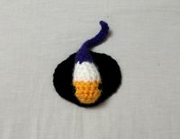 Nonbina-ray A crocheted stingray in nonbinary pride colors