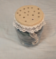 The packed up Ocean in a Jar, seen from above
