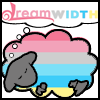 Genderflux Dreamsheep Dreamsheep themed after the Genderflux Pride flag