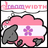 Simplified Sapphic Dreamsheep Dreamsheep themed after the Sapphic Pride flag with a simplified flower