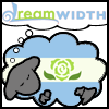Simplified Achillean Dreamsheep Dreamsheep themed after the Achillean Pride flag with a simplified rose